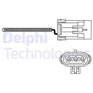 Лямбда-зонд Delphi ES1098812B1 (фото 1)