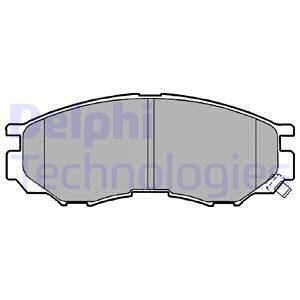 Тормозные колодки Delphi LP1010