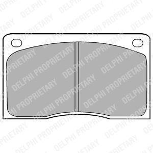 Тормозные колодки Delphi LP132