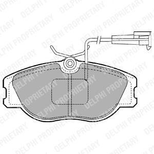 Тормозные колодки Delphi LP1400