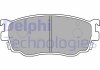 Тормозные колодки, дисковые. Delphi LP1527 (фото 1)