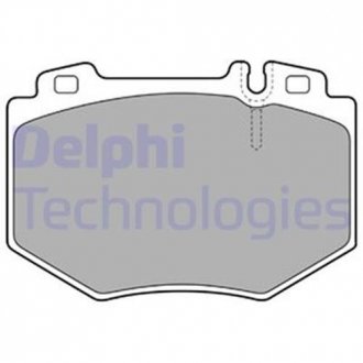 Тормозные колодки дисковые MERCEDES S(W220) "F "98-05 Delphi LP1851