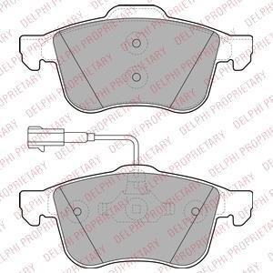 Тормозные колодки Delphi LP1959
