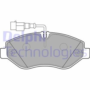 Тормозные колодки, дисковые. Delphi LP2043