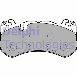 Тормозные колодки, дисковые. Delphi LP2149