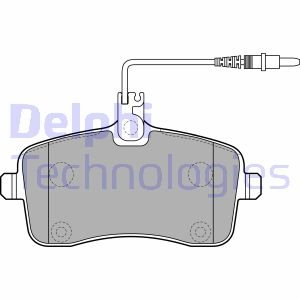 Тормозные колодки, дисковый тормоз (набор) Delphi LP2282