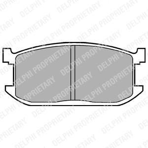 Гальмівні(тормозні) колодки Delphi LP234