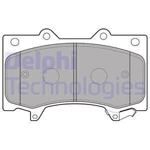 Дисковые тормозные колодки Delphi LP2712