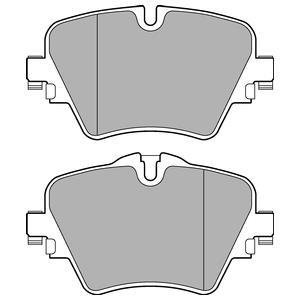 Тормозные колодки, дисковые. Delphi LP3182