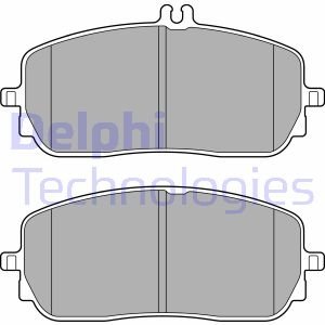 ГАЛЬМІВНІ КОЛОДКИ ДИСКОВІ Delphi LP3437