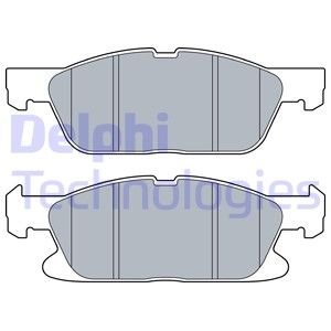 Колодки тормозныеPRZOD Delphi LP3536