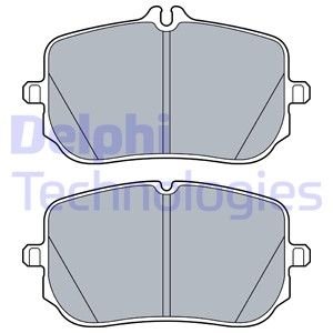 Тормозные колодки дисковые Delphi LP3539