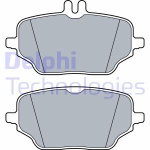 Гальмівні колодки, дискові Delphi LP3572