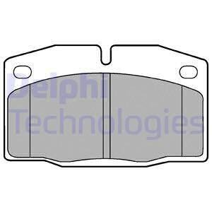 Тормозные колодки Delphi LP415