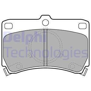 Гальмівні(тормозні) колодки Delphi LP531