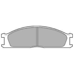 Тормозные колодки Delphi LP726