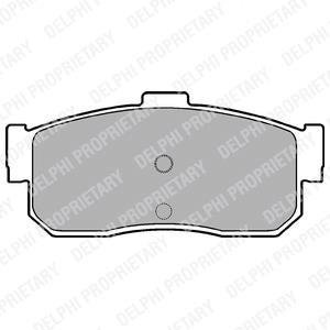 Тормозные колодки Delphi LP971