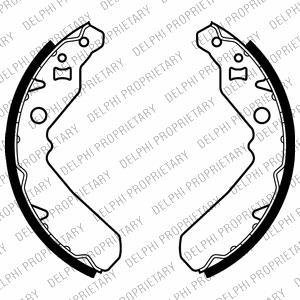 Барабанні(тормозні) колодки Delphi LS2015