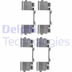 Тормозные колодки.) Delphi LX0479