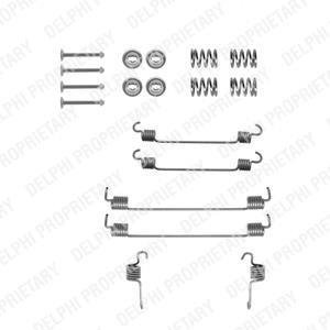 Ремкомплект барабанных колодок (тормозных) Delphi LY1268