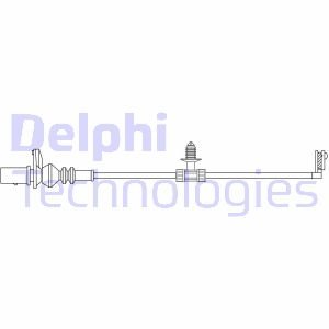 Датчик зносу,гальм.колодки Delphi LZ0307