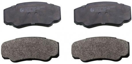 Тормозные колодки, дисковый тормоз (набор) Denckermann B110093 (фото 1)