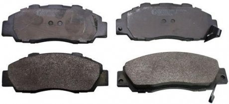 Тормозные колодки, дисковый тормоз (набор) Denckermann B110294 (фото 1)