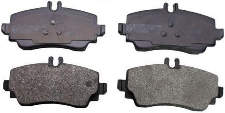 Тормозные колодки, дисковый тормоз (набор) Denckermann B110439 (фото 1)