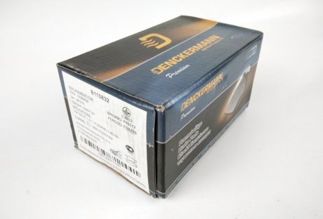 Тормозные колодки, дисковый тормоз (набор) Denckermann B110832