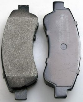 Тормозные колодки, дисковый тормоз (набор) Denckermann B111039 (фото 1)