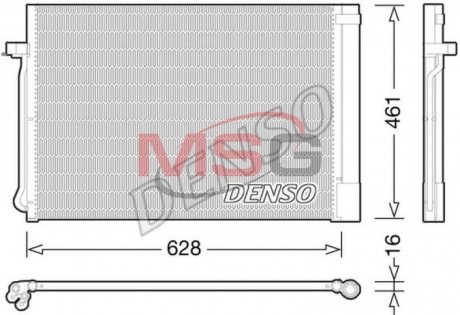 Конденсатор DENSO DCN05013 (фото 1)