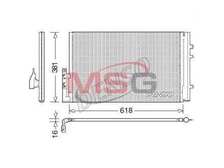 Конденсатор DENSO DCN05014 (фото 1)