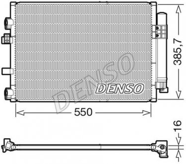 Радіатор кондиціонера DENSO DCN10044