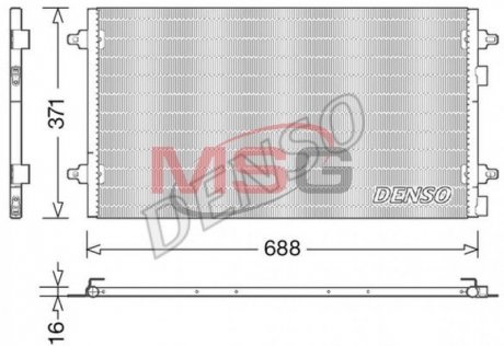 Конденсатор DENSO DCN13004 (фото 1)