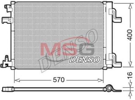 Конденсатор DENSO DCN20001 (фото 1)