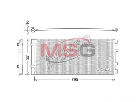 Конденсатор DENSO DCN23037 (фото 1)