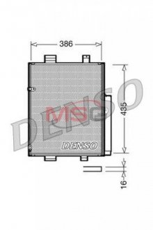 Радіатор кондиціонера DENSO DCN35001 (фото 1)