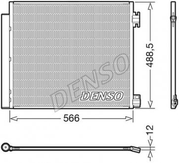 Конденсатор кондиционера NISSAN/RENAULT Qashqai/X-Trail/Kadjar/Koleos "13>> DENSO DCN46026