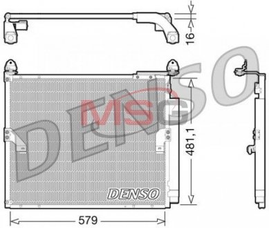 Радиатор кондиционера DENSO DCN50019