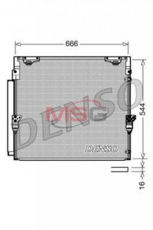 Радиатор кондиционера DENSO DCN50036