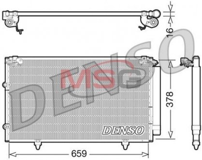 Радиатор кондиционера DENSO DCN51003 (фото 1)