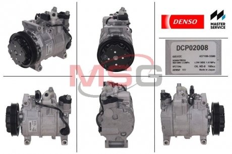 Компресор кондиціонера DENSO DCP02008 (фото 1)