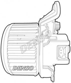 Вентилятор, конденсатор кондиціонера DENSO DEA01212