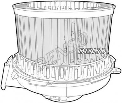 Вентилятор салона P 206/307 +AC =6441K0 DENSO DEA21010