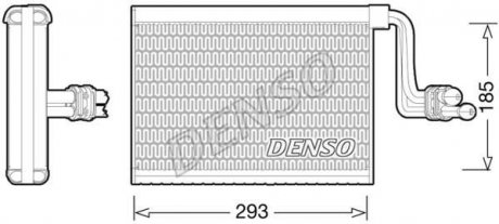 Випаровувач DENSO DEV05002 (фото 1)