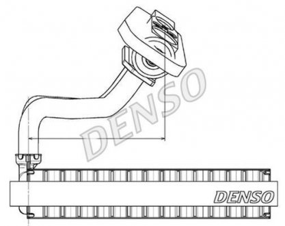 Испаритель кондиционера DENSO DEV09020