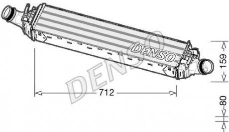 Теплообменник DENSO DIT02038 (фото 1)