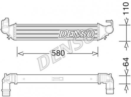 Теплообменник DENSO DIT09117