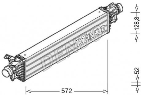 Інтеркулер DENSO DIT20005