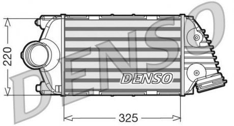 Интеркулер DENSO DIT28015